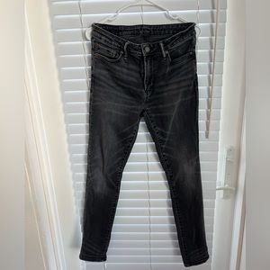 Men’s American Eagle Black Airflex + Slim Jeans